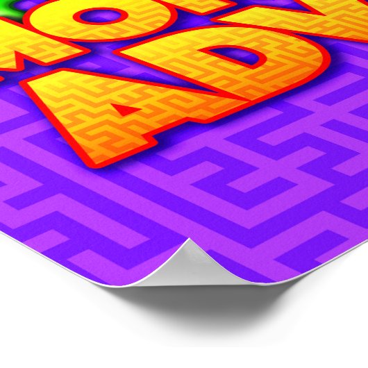 Fizzle & Giggle's Phantastisches Monster Maze Adve Poster (Ecke)