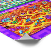 Fizzle & Giggle's Phantastisches Monster Maze Post Poster (Ecke)