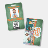 Fizzlebop Labradors Abzeichen Ausweis (Vorder- & Rückseite)