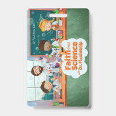 Fizzlebop Labradors Abzeichen Ausweis (Rückseite)