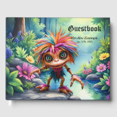 Fizzwiggle, der Regenbogen-Mischief-Sprite. Gästebuch (Vorderseite)