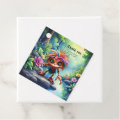 Fizzwiggle, der Regenbogen-Mischief-Sprite. Geschenkanhänger (Beispiel)