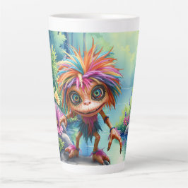 Fizzwiggle, der Regenbogen-Mischief-Sprite. Milchtasse