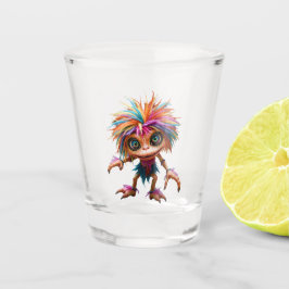 Fizzwiggle, der Regenbogen-Mischief-Sprite. Schnapsglas