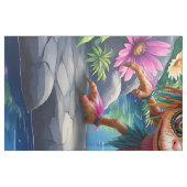 Fizzwiggle, der Regenbogen-Mischief-Sprite.  Stoff (Fat Quarter (45,7 x 55,9 cm))