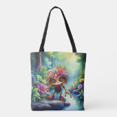 Fizzwiggle, der Regenbogen-Mischief-Sprite. Tasche (Rückseite)