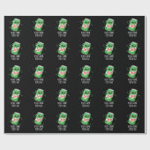 Fizzy Come Fizzy Go Funny Soda Pop Pub Dark BG Geschenkpapier (Flach)