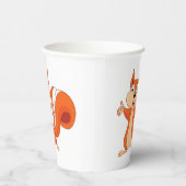 Fizzy den Papiercup für das Eichhörnchen Pappbecher (Rechts)