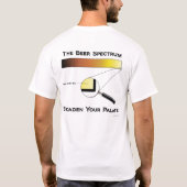 Fizzy gelbes Bier-Shirt T-Shirt (Rückseite)