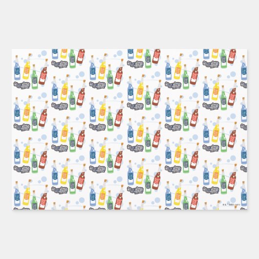 Fizzy Lifting Drink Grafik Geschenkpapier Set (Vorderseite 2)
