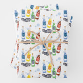 Fizzy Lifting Drink Grafik Geschenkpapier Set (Beispiel)