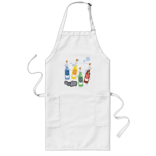 Fizzy Lifting Drink Grafik Lange Schürze (Vorne)