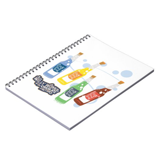 Fizzy Lifting Drink Grafik Notizblock (Linke Seite)