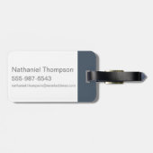 Fizzy Lifting Drink Muster Gepäckanhänger (Rückseite horizontal)