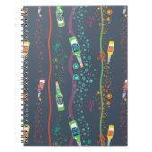 Fizzy Lifting Drink Muster Notizblock (Vorderseite)