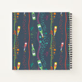 Fizzy Lifting Drink Muster Notizblock (Rückseite)