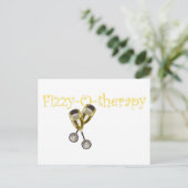 Fizzy-o-Therapie Postkarte (Stehend Vorderseite)