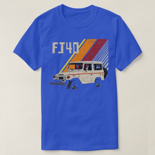 FJ40 Land Cruiser 4WD LKW T-Shirt (Design vorne)
