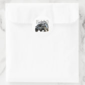 FJ40 Landcruiser Apparel Runder Aufkleber (Tasche)