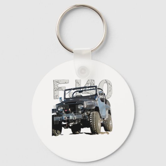 FJ40 Landcruiser Apparel Schlüsselanhänger (Vorderseite)