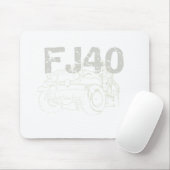 FJ40 römisch Mousepad (Mit Mouse)