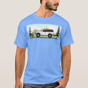 fj80 Land Cruiser Retro T-Shirt