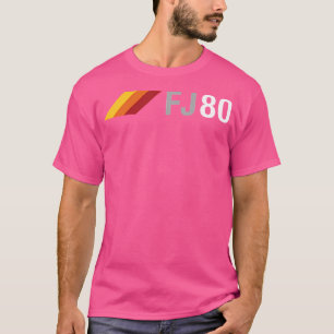 Fj80 Overland Suv 3 Streifen Vintag Racing 80 Seri T-Shirt