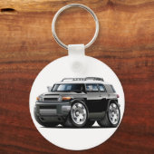 Fj Cruiser Black Car Schlüsselanhänger (Vorderseite)