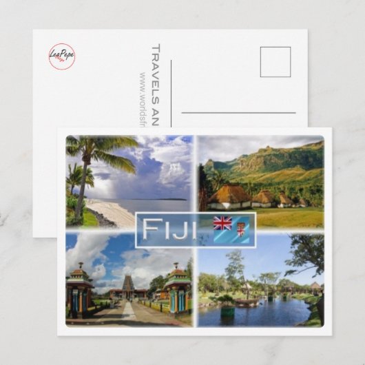 FJ Fidschi - Postkarte (Vorne/Hinten)