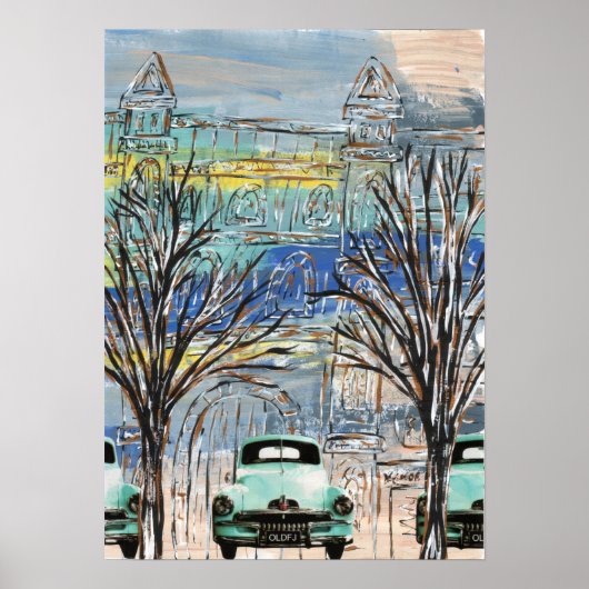 FJ Holden Print Poster (Vorne)