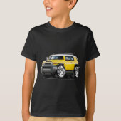 FJ-Kreuzer-Gelb-Auto T-Shirt (Vorderseite)