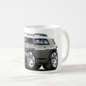 FJ-Kreuzer-Grau-Auto Kaffeetasse (VorderseiteRechts)