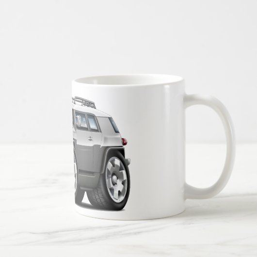 FJ-Kreuzer-Grau-Auto Kaffeetasse (Rechts)