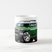 FJ-Kreuzer-Grün-Auto Kaffeetasse (Mittel)