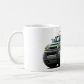 FJ-Kreuzer-Grün-Auto Kaffeetasse (Links)