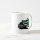 FJ-Kreuzer-Grün-Auto Kaffeetasse (VorderseiteRechts)