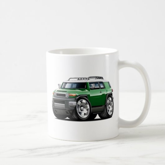 FJ-Kreuzer-Grün-Auto Kaffeetasse (Rechts)