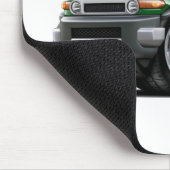 FJ-Kreuzer-Grün-Auto Mousepad (Ecke)