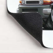 FJ-Kreuzer-Kastanienbraun-Auto Mousepad (Ecke)