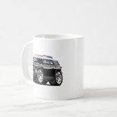 FJ-Kreuzer-Schwarz-Auto Kaffeetasse (Vorderseite Links)