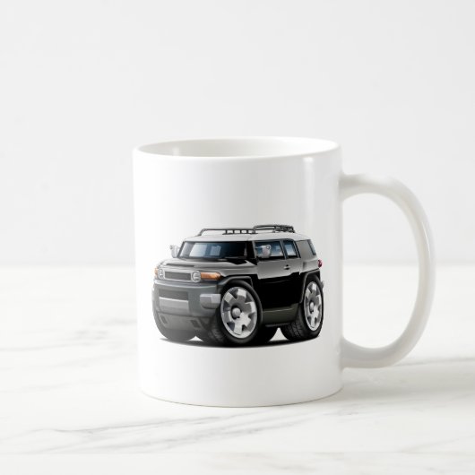 FJ-Kreuzer-Schwarz-Auto Kaffeetasse (Rechts)