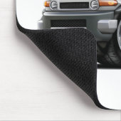 FJ-Kreuzer-Silber-Auto Mousepad (Ecke)