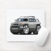 FJ-Kreuzer-Silber-Auto Mousepad (Mit Mouse)