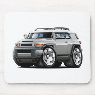 FJ-Kreuzer-Silber-Auto Mousepad