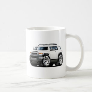 FJ-Kreuzer-Weiß-Auto Kaffeetasse