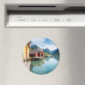 Fjaerlandsfjord-Fjordlandschaft in Norwegen Magnet (In Situ (Geschirrspüler))