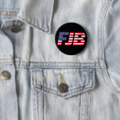 FJB Funny anti joe Biden pro trump 2024 Button (Beispiel)