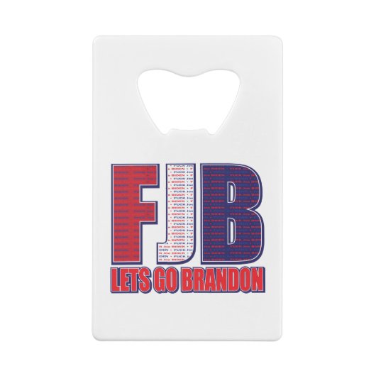 FJB—Lass-Go-Brandon Geldbeutel Flaschenöffner (Rückseite)