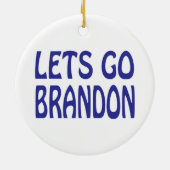 FJB - Lass Go Brandon Keramik Ornament (Hinten)