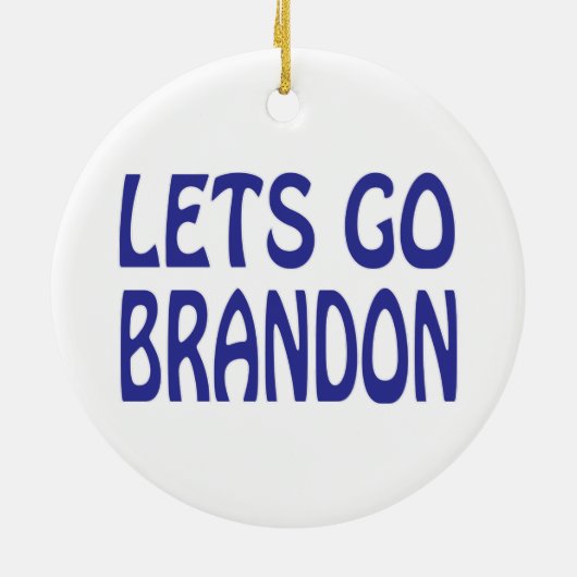 FJB - Lass Go Brandon Keramik Ornament (Hinten)